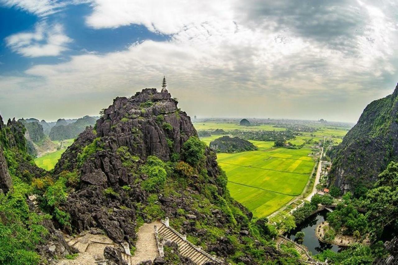 Hang Mua Happiness Homestay نينه بينه المظهر الخارجي الصورة